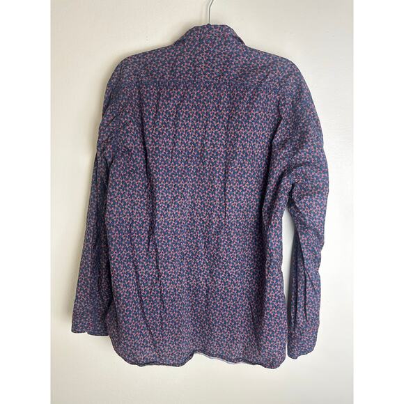 Vintage Italia Men's, Long Sleeve Check Shirt, Multi, XL - Picture 2 of 5